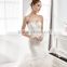 A38 Elegant Appliqued Beaded Bodice Wedding Dress 2016 Strapless Floor Length Zipper Back Bridal Gown Noiva Sereia for Weddings