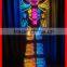 Stilt walker Tron dance show amazing stilt walk man LED Robot suits