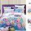 Newest Bright colorful printed 40x40s tencel duvet cover sets