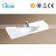 Ceramic washing hand 1230mm cabiner basin from chaozhou factory
