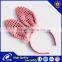 New Design Long Pink Rabbit Ear Children Headband, Wave Point Hair Accessories Headband