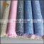 Hot selling 100% linen yarn dyed different color fabric for men shirts