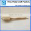 Natural Bristle Bath & Shower Body Scrub Brush for Exfoliating Dry Brushing and Anti Cellulite Reducing Massager Treatment with                        
                                                Quality Choice