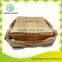 Modern wood small candy basket