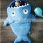 Plush Shark Animal Shape Baby Sleeping Bag,Cotton Baby Sleeping Bag Wholesale,Baby Sleeping Bag Cotton