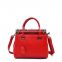 2016 red color latest styles ladies handbag