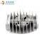 Die cast round aluminum heatsink