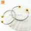 Stainless Steel Metal 2pcs Magnets Fashion Bangle for Gift