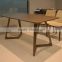 competited price 10 year produce experiece modern solid wood top dining table