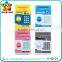 Birthday gift plastic atm piggy bank tin can toys for kids