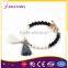Strict Quality Control Factory Black Agate Tridacna Stone Popular Jewelry Bracelet