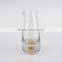25ml Handmade Wine Measure Line Gold Foil on the Bottom Glass Pot Crystal Carafe