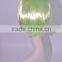 A018 beauty pale green color bob wigs,short synthetic cosplay hair wig in stock