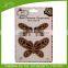 custom design self adhesive die cutting cork sticker