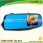 HD 720P car black box with smart design dual channel dash cam