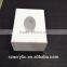 white acrylic tissue box