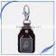 Promotion religious handmade leather keychain