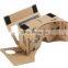 Bes gift paper material Cardboard HeadMount VR BOX ,xnxx 3d video porn glasses virtual reality