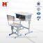Modern Style Wooden Desktop School Desk And Chair
