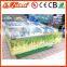 2m Glass Top Deep Chest Freezer Seafood Freezer