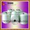 raw white 100% spun polyester yarn40/2 POY,Spun Yarn Type and Raw Pattern Semi virgin polyester spun yarn