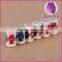 High quality tube shape S925 Thai Silver enamel beads
