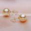 Charming Gray Simulated Pearl Gray Pearl Earrings Wholesale