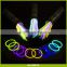 100 Mixed Color Glow Stick Party Pack 8" Glowsticks with Connectors to Make Bracelets, Glasses, Flowers and More