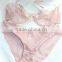 New Women Lady Cute Sexy See Through Underwear Satin Lace Embroidery Bra Sets