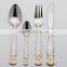 Gold plated cutlery set for Dubai, Middle-east market