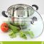 Healthy Non- toxic Stainless Steel Liner Soup Pot,Wholesale cookware cooking stockpot soup,cheap kitchen cooking pot