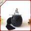 OUBOAO Manual blowing black airbag luxury glass perfume bottle & screw cap reusable glass perfume bottle