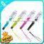 Wholesale wired monopod selfie sticks with foldable handheld,foldable monopod Selfie-stick with cable