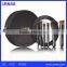 Natural wooden handle round hair brushes wood makeup brush