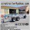 4 tons hot dipped galvanized boat trailer