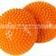 Half spiky massage ball in durian shape