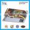 114*54mm size plastic irregular barcode gift card with code 13/ 25/ 39/ 128