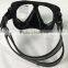 Silicone Black Adult OEM Swimming Diving Mask