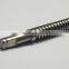 China supply high quality & precision stainless steel worm shaft with hardness treatment
