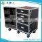 Hot sale aluminum flight case with foam in side variety design