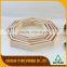 Big Customers Cooperation Unfinished Wooden Tray