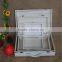 White wholesale empty lightweight wood first aid box with handle