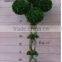 Artificial boxwood decorative topiary spiral tree foliage tree