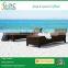 rattan beach sun bed for outdoor