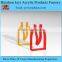 China manufacturer wholesale acrylic different colored glass vase
