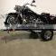 Collapsible Motorcycle Carrier Trailer with Single Wheel