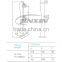 JINXIN Clamp For Frameless Glass Railing/Glass Railing Clamp