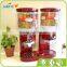 Double Dry Food Dispenser Kitchen Storage Container Cereal Snack