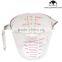 MJ-0360 300ML And 600ML Graduated plastic measuring cup