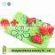 cheap 190T polyester foldable reusable shape strawberry foldable bag
